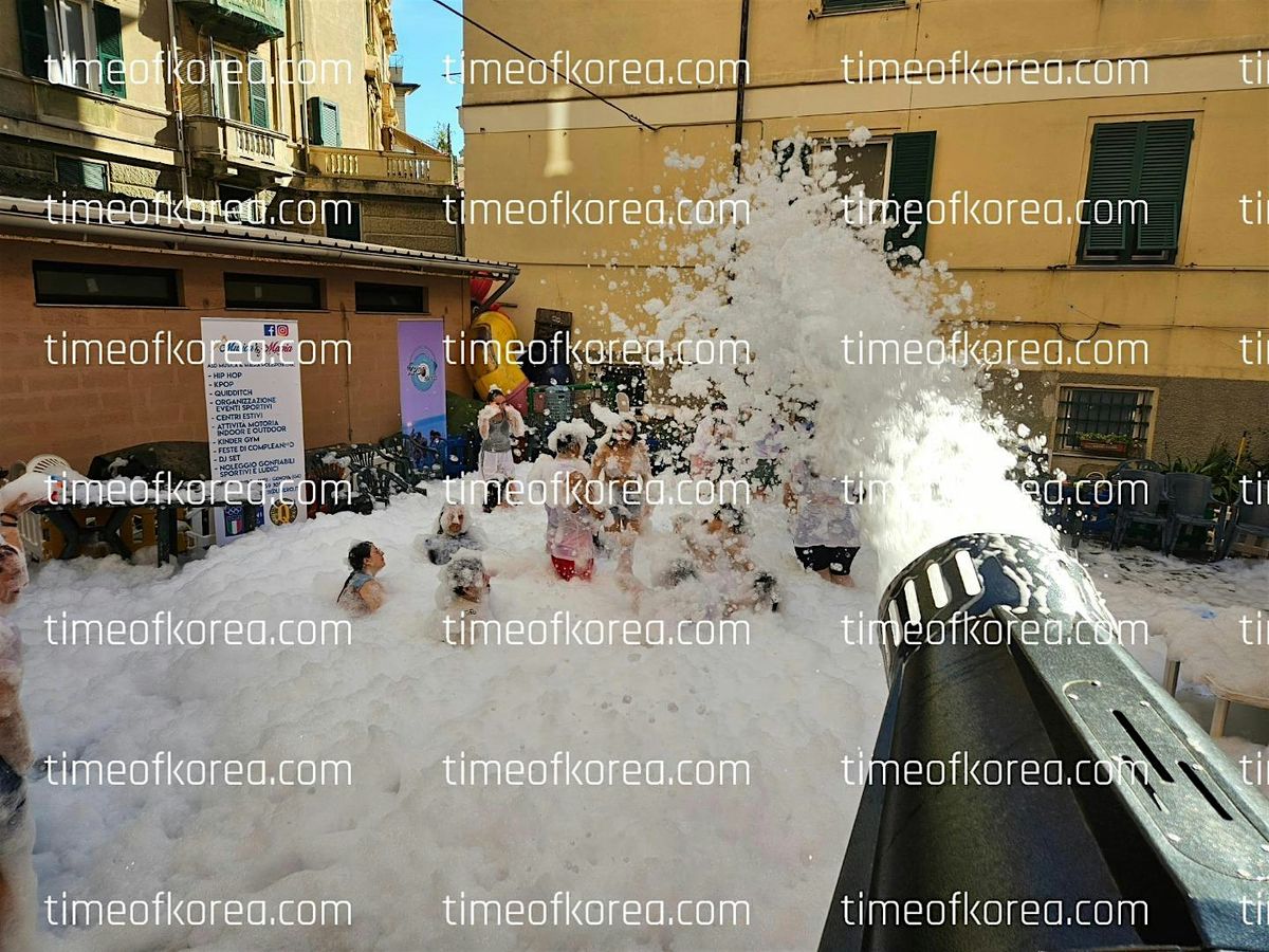 K-Foam Explosion – Schiuma, musica e  divertimento, 3 August | Event in Genova | AllEvents