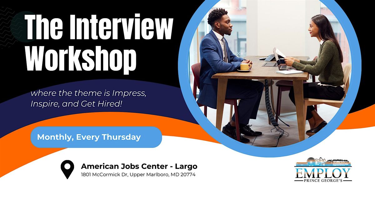 The Interview Workshop-Largo | Event in Largo | AllEvents
