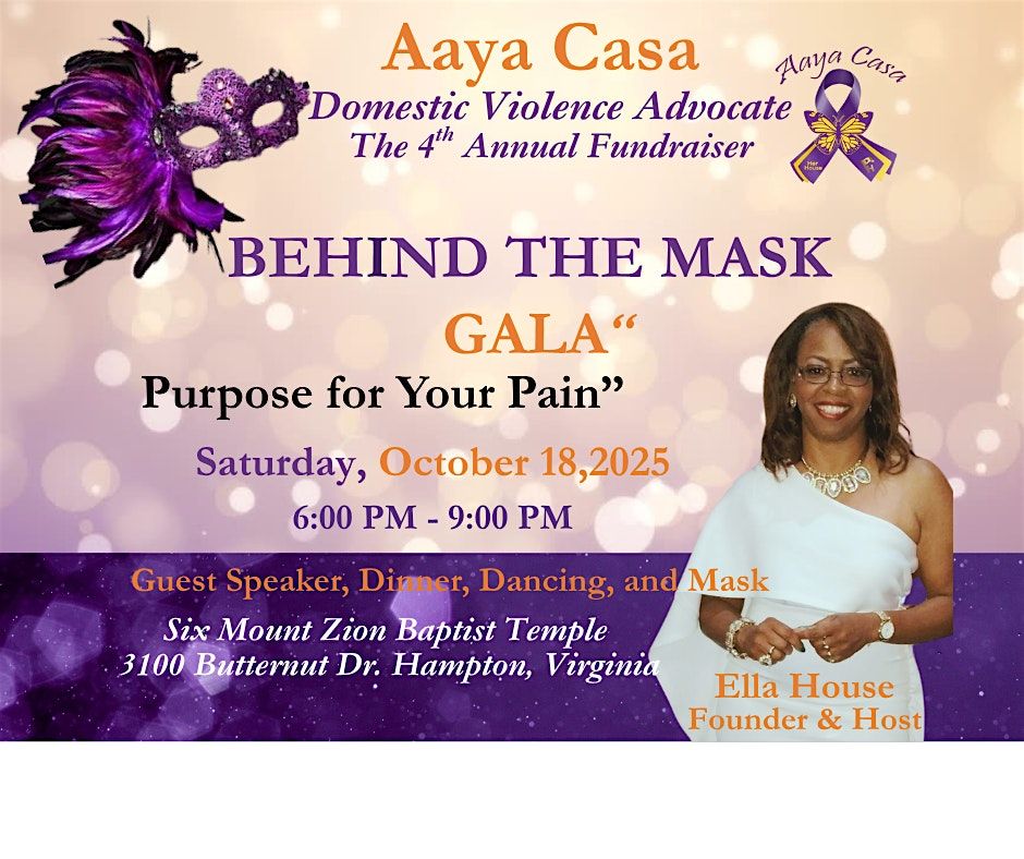 Behind The Mask Gala, 18 October | Event in Hampton | AllEvents