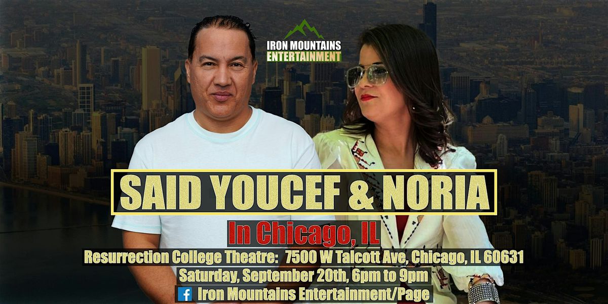 Said Youcef & Noria In Chicago, 20 September | Event in Chicago | AllEvents