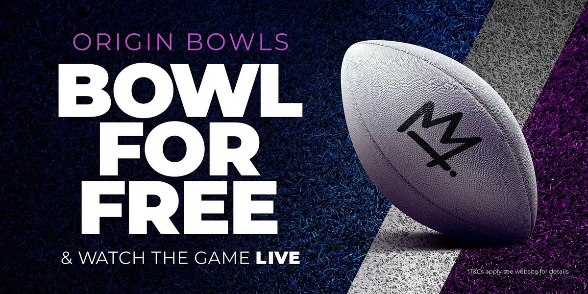 State of Origin x Free Bowling - North Strathfield (Game 1), 28 May | Event in North Strathfield | AllEvents