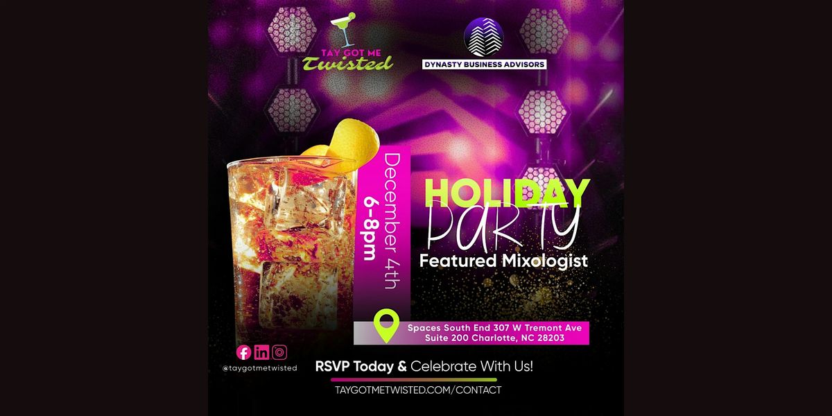 Holiday Party Hosted by Dynasty Business Advisors, 4 December | Event in Charlotte | AllEvents