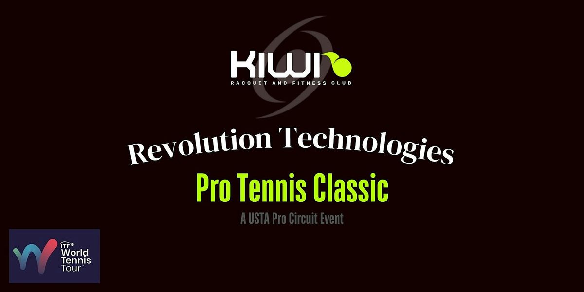 Revolution  Technologies Pro Tennis Classic | Event in Indian Harbour Beach | AllEvents