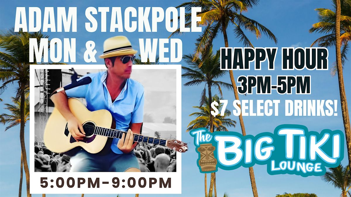 Adam Stackpole @ The Big Tiki Lounge | Event in Siesta Key | AllEvents
