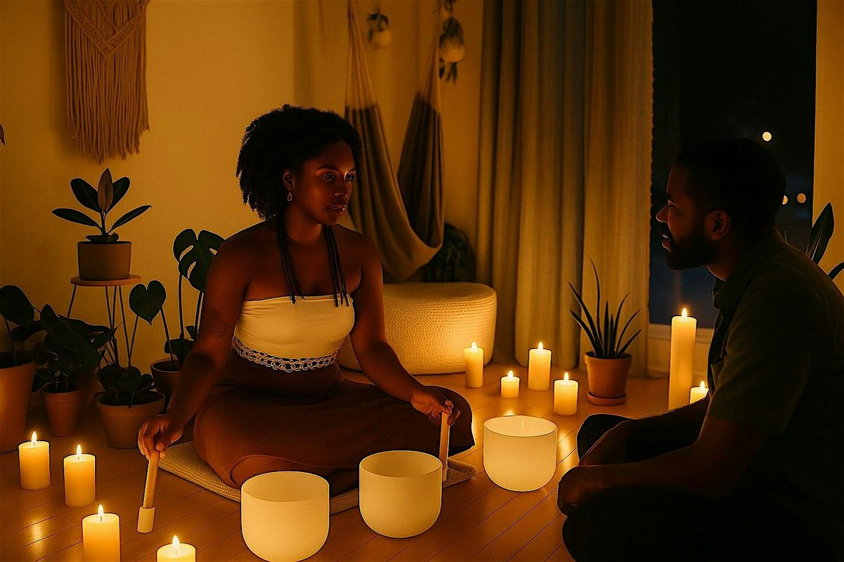 Slow Pour: Candlelit Tea Lounge​ (yoga, sound bath, then music lounge), 29 August | Event in Indianapolis