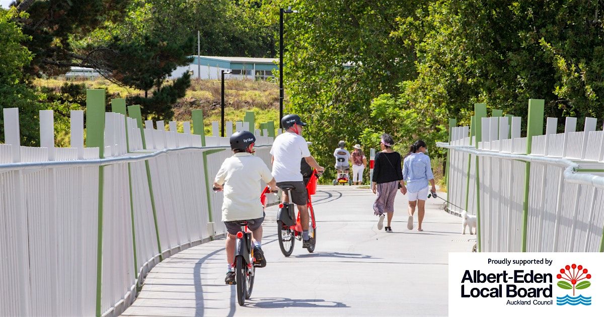 FREE - Springtime Family-Friendly Bike Rides – Waterview Pathway - 2 Oct 25 | Event in Auckland | AllEvents