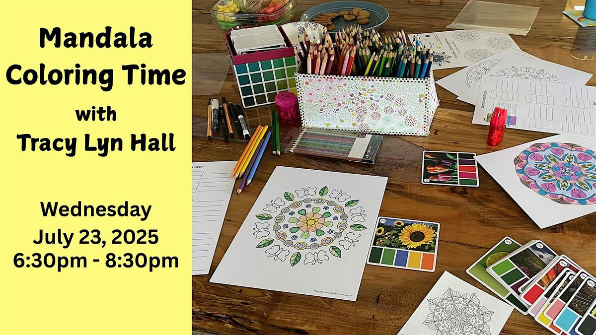 Mandala Coloring Time, 23 July | Event in Coventry | AllEvents