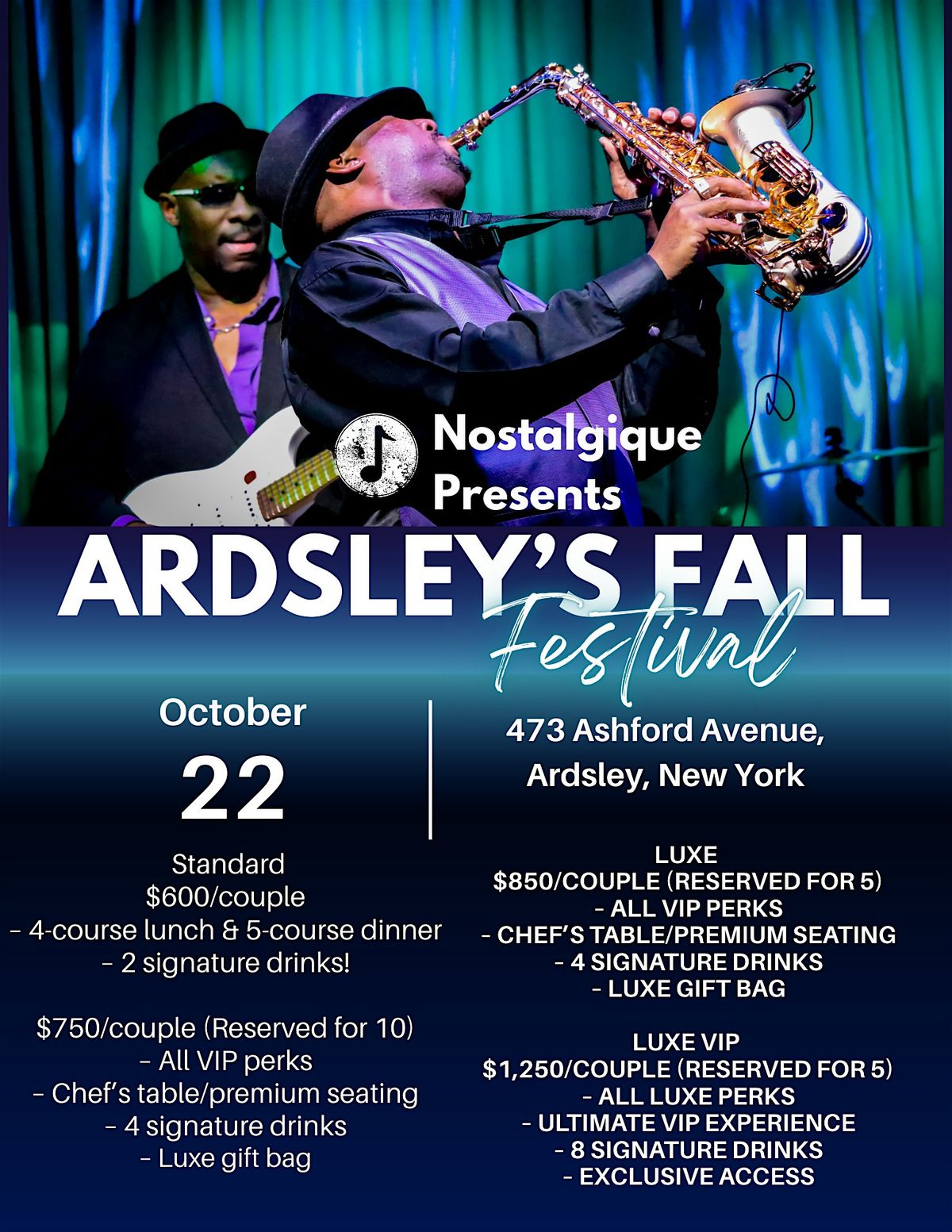 Nostalgique's Four-Season Escapade Chapter 1., 22 October | Event in Ardsley | AllEvents