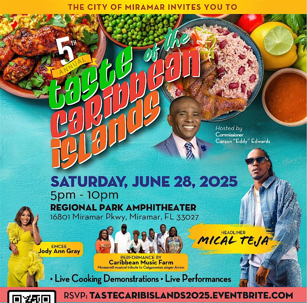 Taste of the Caribbean Islands 2025, 28 June | Event in Miramar | AllEvents