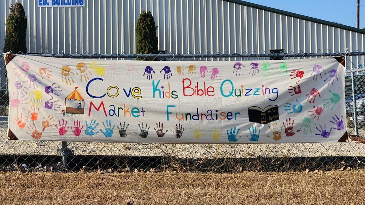 Kids Bible Quizzing Market Fundraiser, Cove Church of the Nazarene ...