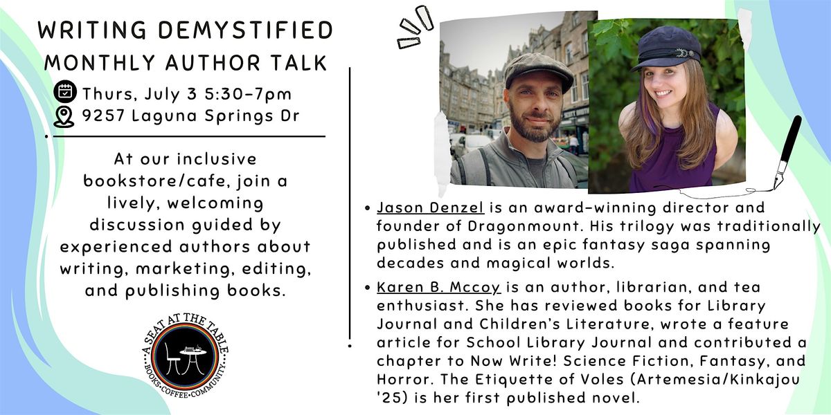 Writing Demystified, 3 July | Event in Elk Grove | AllEvents