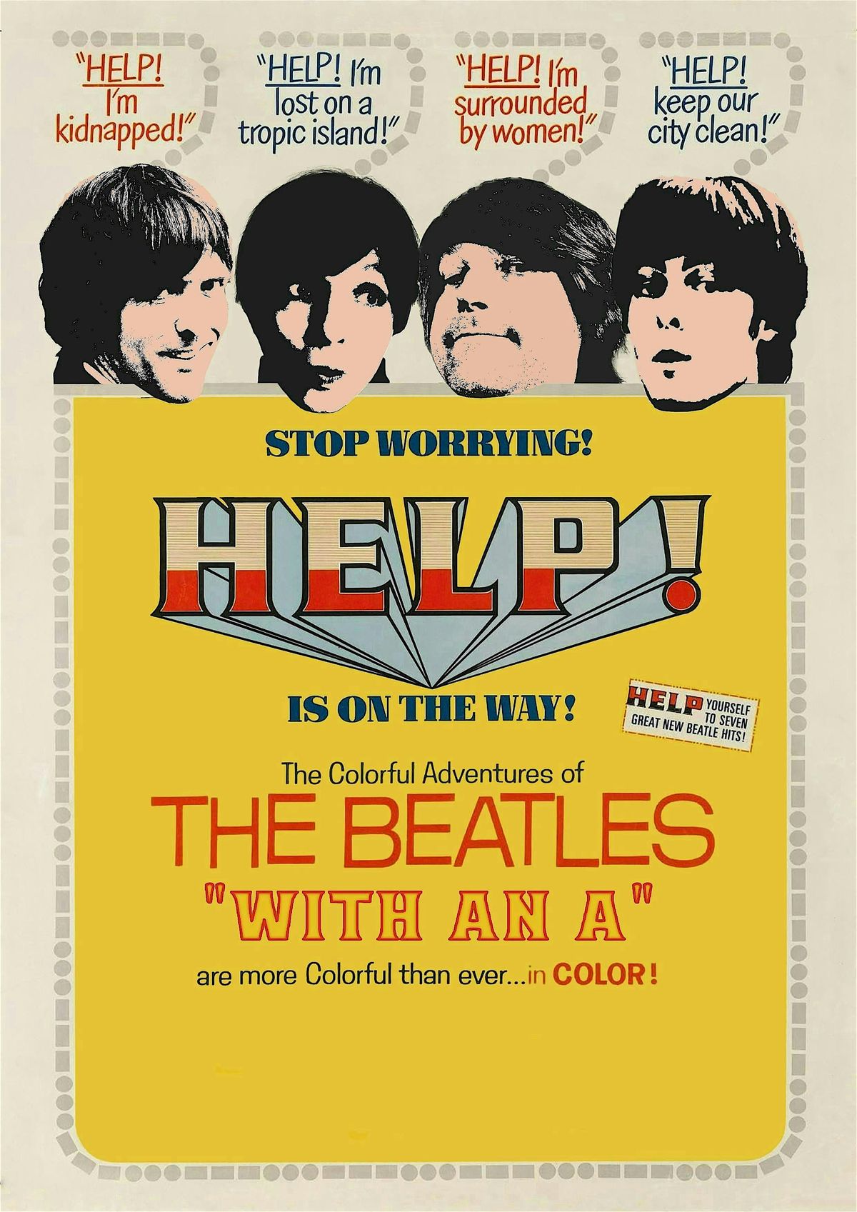 Help! by The Beatles 60th anniversary film screening and live performance, 2 August | Event in London | AllEvents