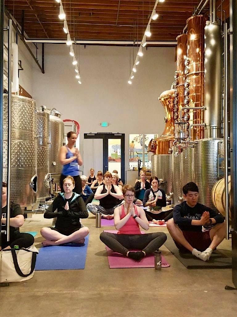 Gin (and more)  + Yoga at Scratch Distillery, 24 August | Event in Edmonds | AllEvents