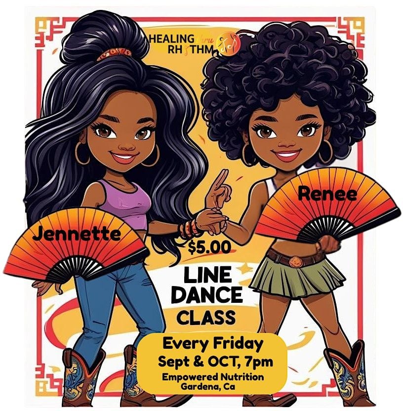 Line Dance w/Healing Thru Rhythm, 5 September | Event in Gardena | AllEvents