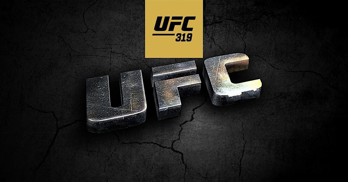 UFC 319, 16 August | Event in Mansfield | AllEvents