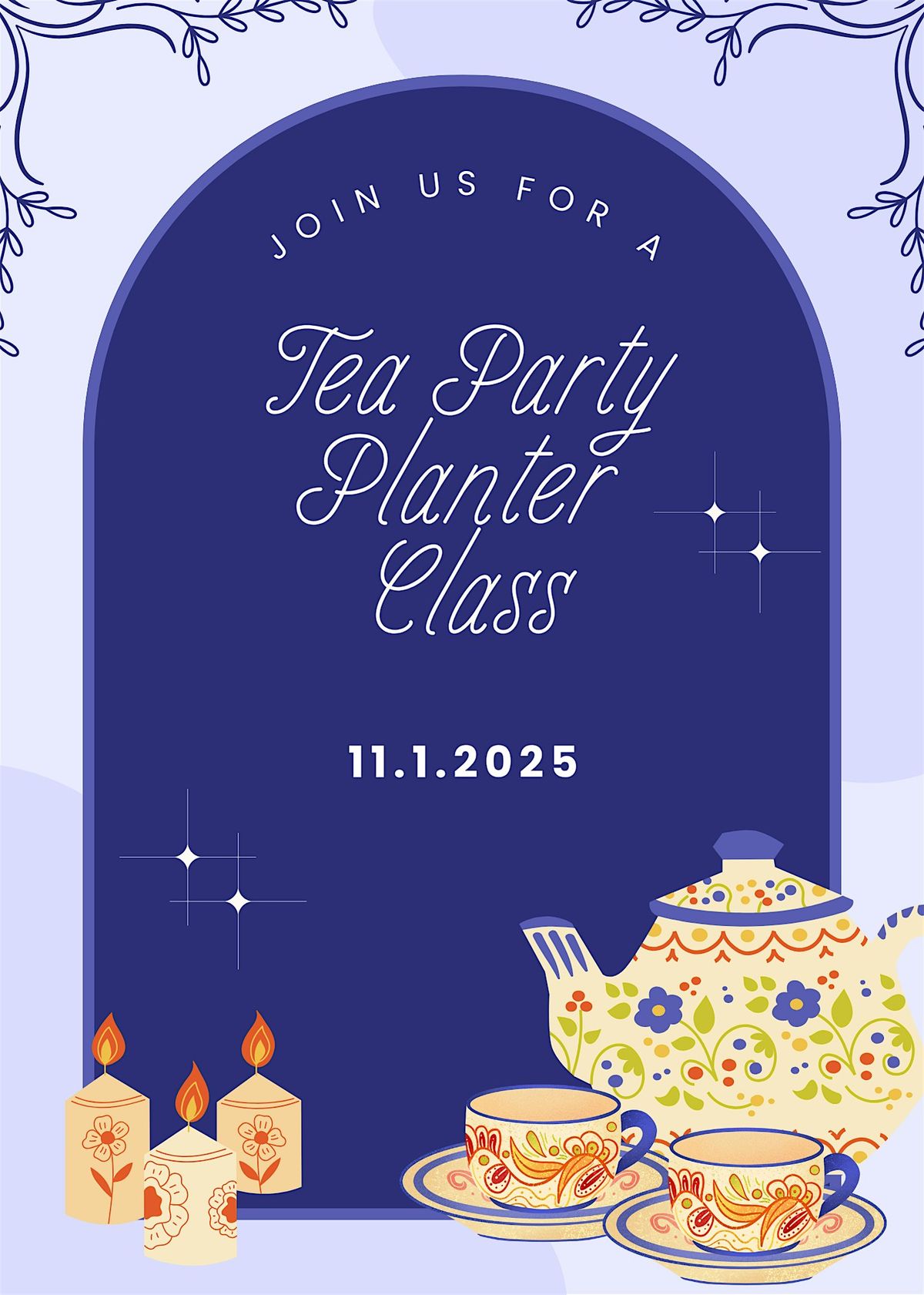 Tea Party Planter Class, 8 November | Event in Beckett Ridge | AllEvents