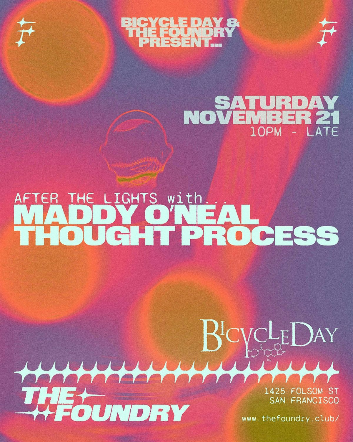 Maddy O’Neal + Thought Process, The Foundry SF, San Francisco, 21 ...