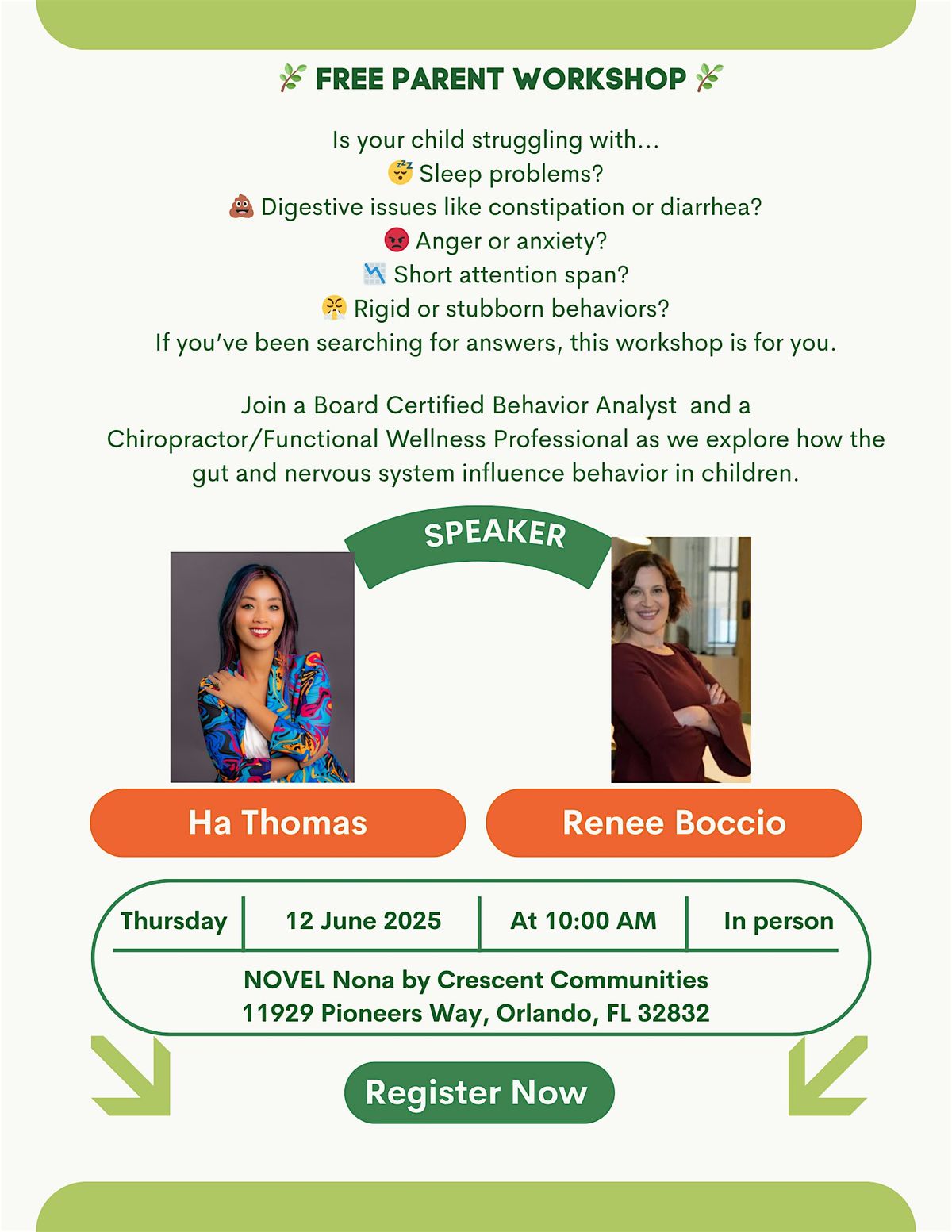 The Behavior Puzzle: Exploring Gut Health, the Nervous System & Autism, 12 June | Event in Orlando | AllEvents