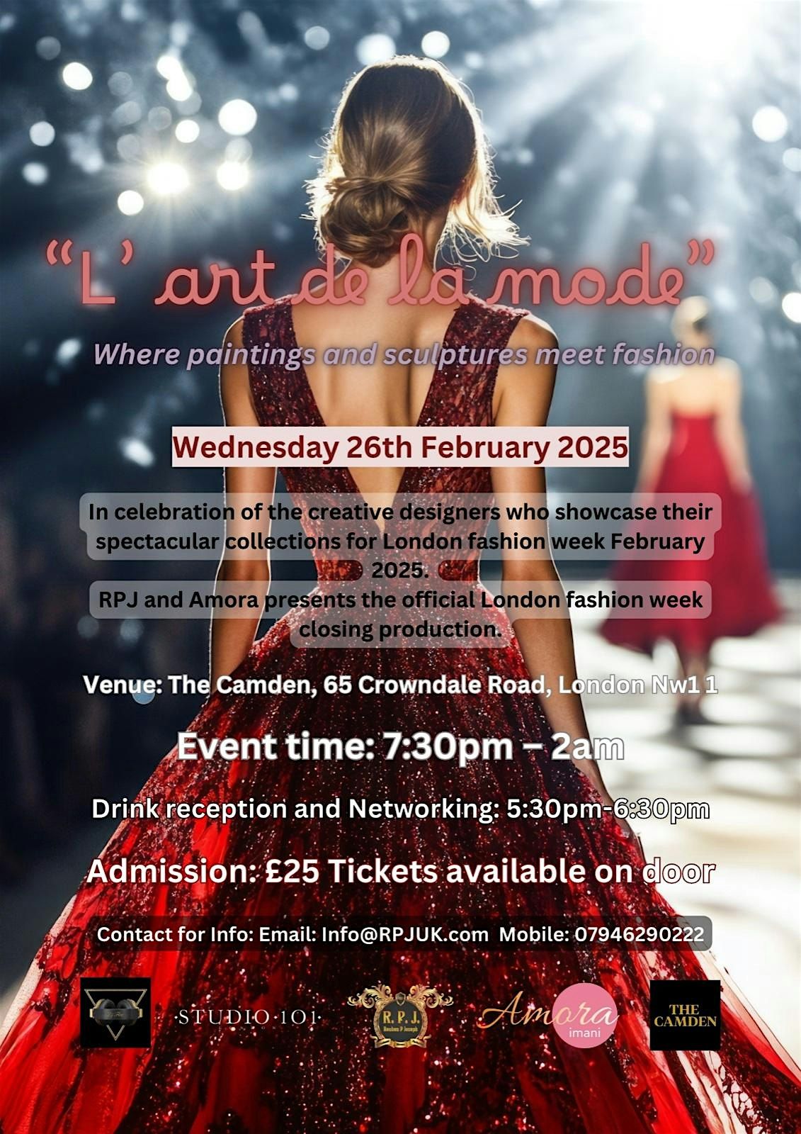 "L' ant de la mode" Fashion Show 2025 - London Fashion Week 2025, 3 May | Event in London | AllEvents