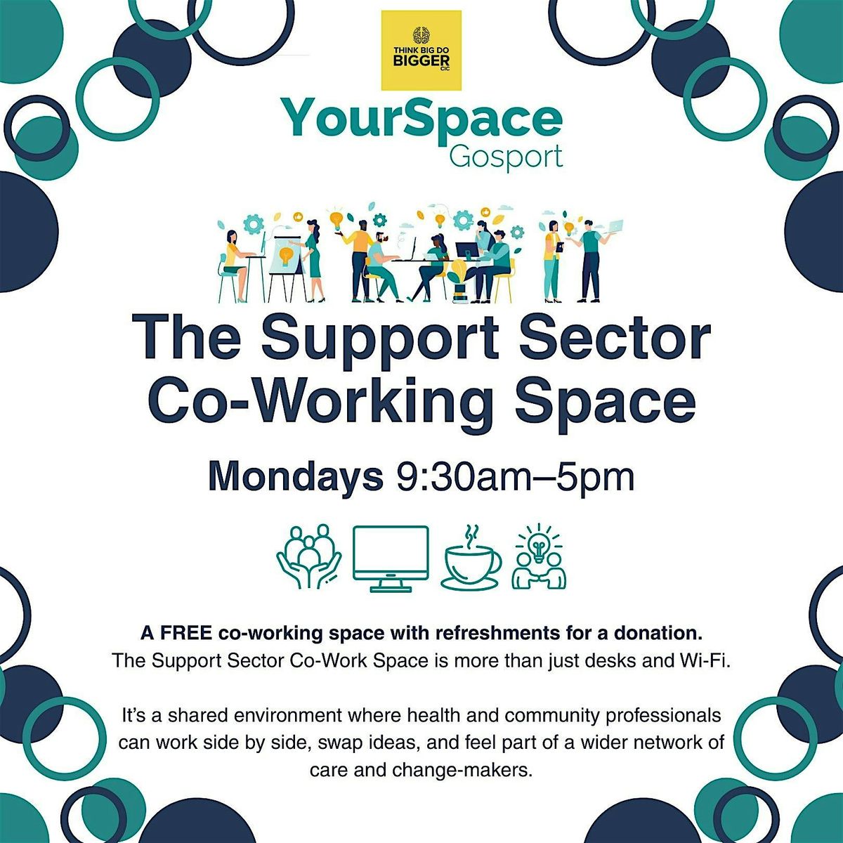 The Support Sector Co-Working Space | Event in Gosport | AllEvents