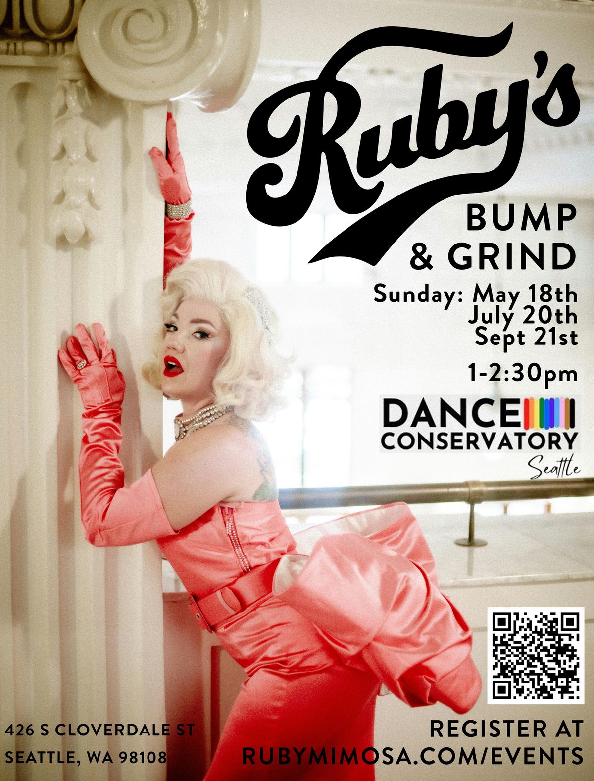 Bump & Grind with Ruby Mimosa!, 18 May | Event in Seattle | AllEvents