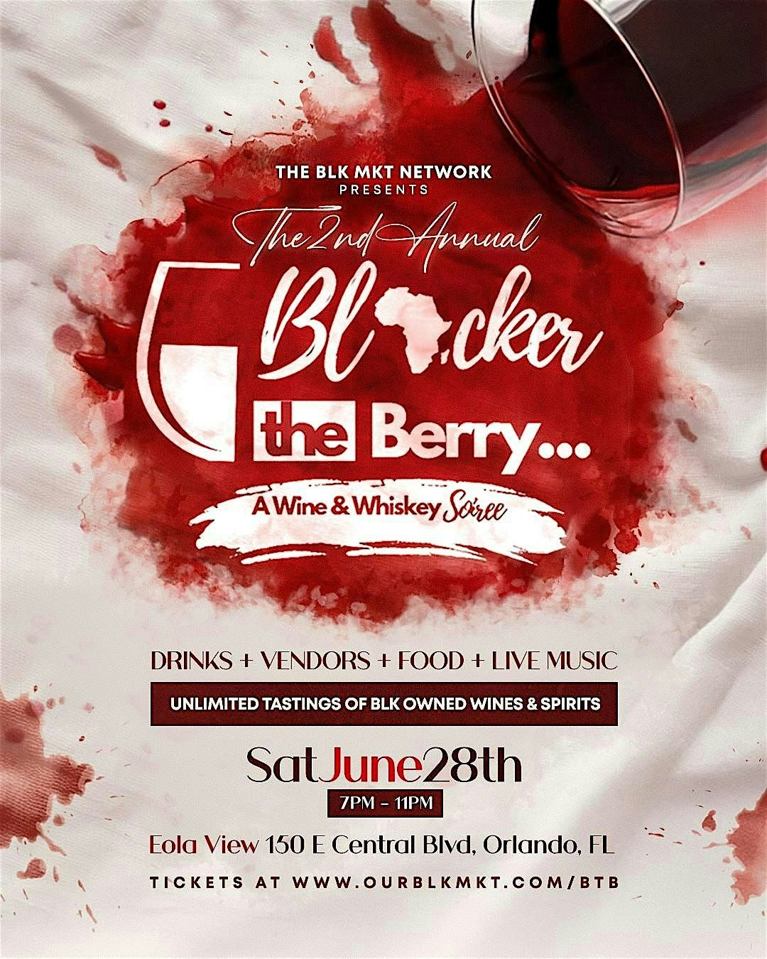 2nd annual "Blacker The Berry...", 28 June | Event in Orlando | AllEvents
