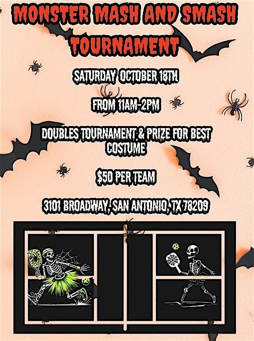 RSVP through SweatPals: Monster Mash and Smash | $50.00/each, 18 October | Event in San Antonio | AllEvents