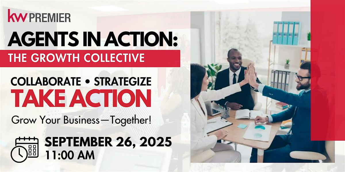 Agents in Action: The Growth Collective, 26 September | Event in Kannapolis | AllEvents