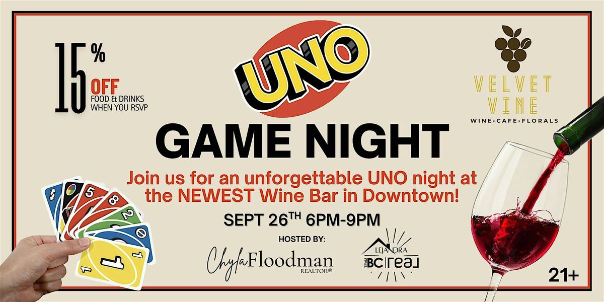 UNO Night Out: Cards, Connections & Chill Vibes!, 26 September | Event in Las Vegas | AllEvents