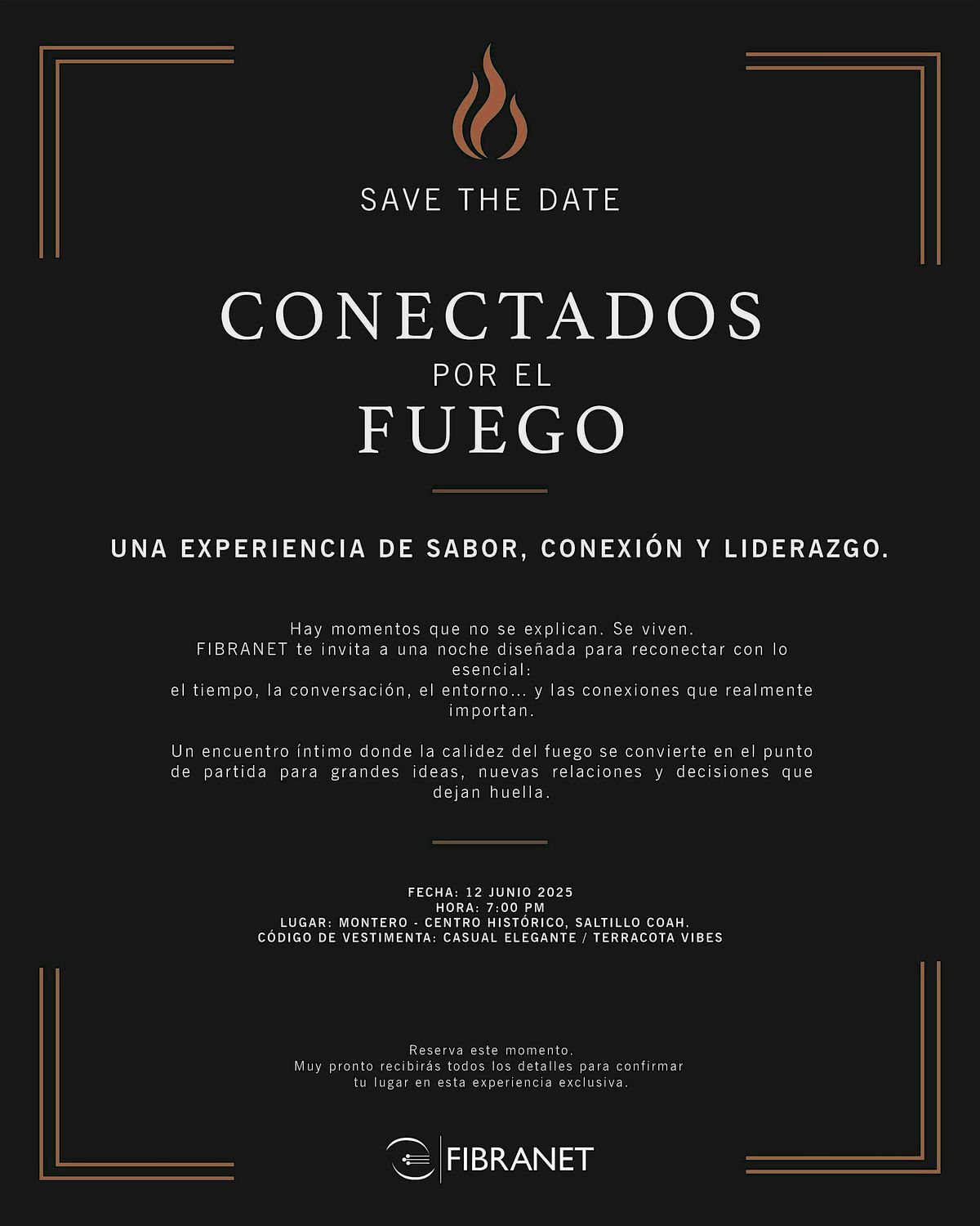 CONECTADOS POR EL FUEGO, 12 June | Event in Saltillo | AllEvents