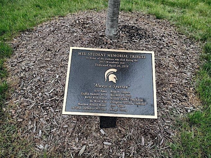Third Annual  MSU Student Memorial Tribute Trees Walk & Reflection Event, 30 August | Event in East Lansing