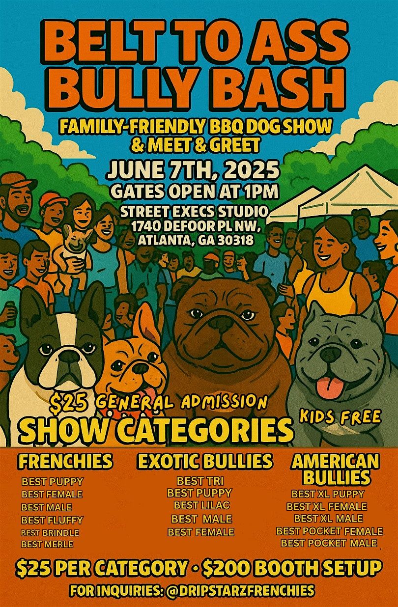 BELT TO ASS BULLY BASH | Event in Atlanta | AllEvents