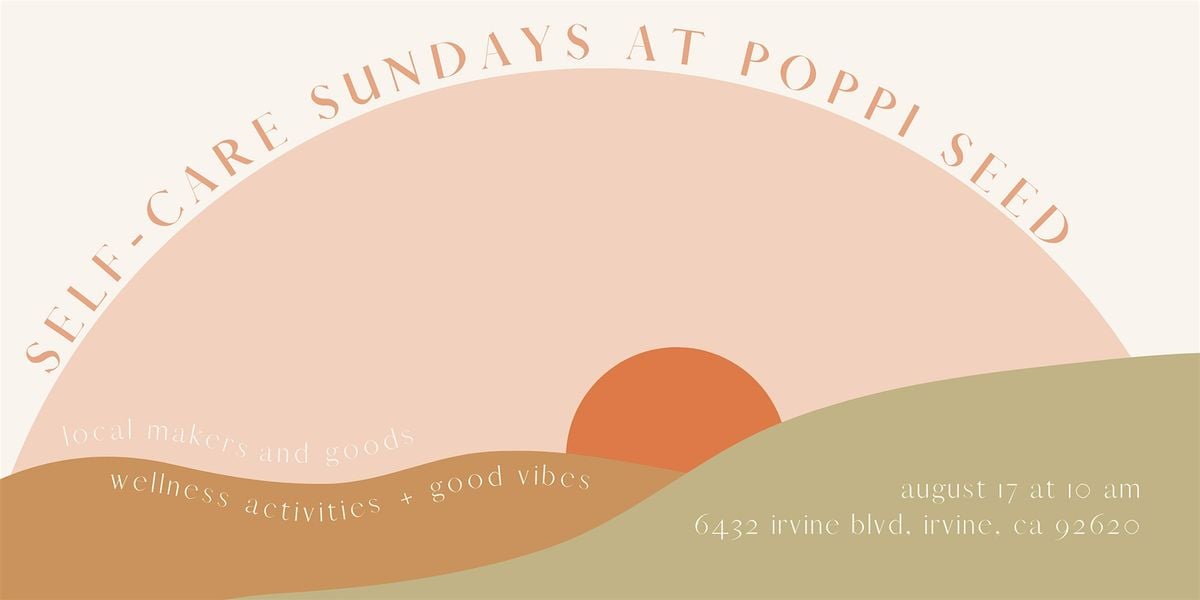 Self Care Sunday Patio Pop Up, 17 August | Event in Irvine | AllEvents