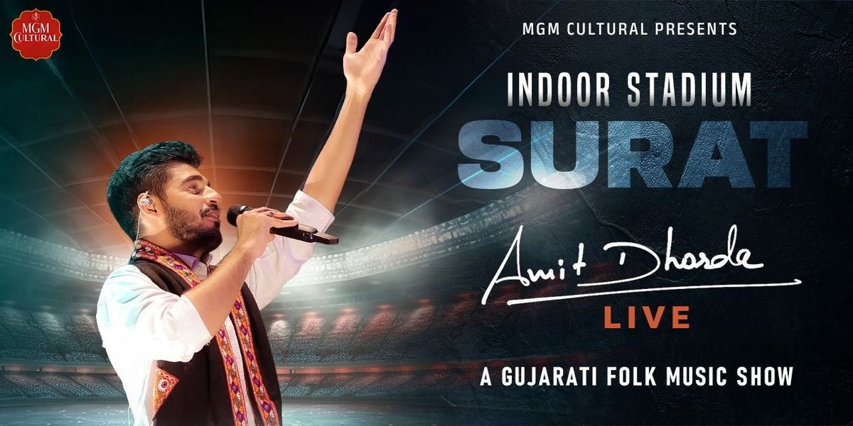 Amit Dhorda Live - A Gujarati Folk Music Show, 21 December | Event in Surat | AllEvents
