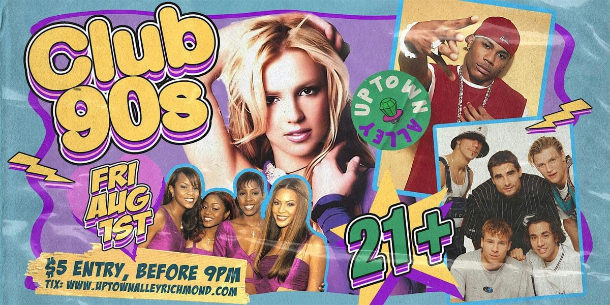 Club 90's at Uptown Alley, 1 August | Event in Midlothian | AllEvents