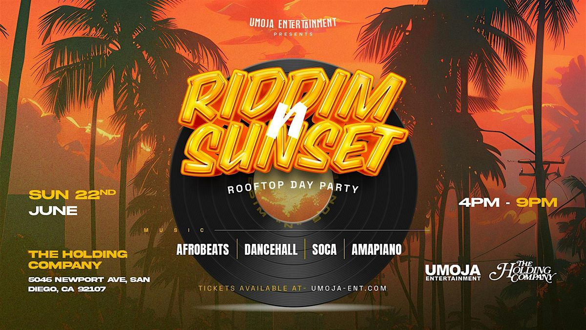 Riddim N Sunset, 22 June | Event in San Diego | AllEvents