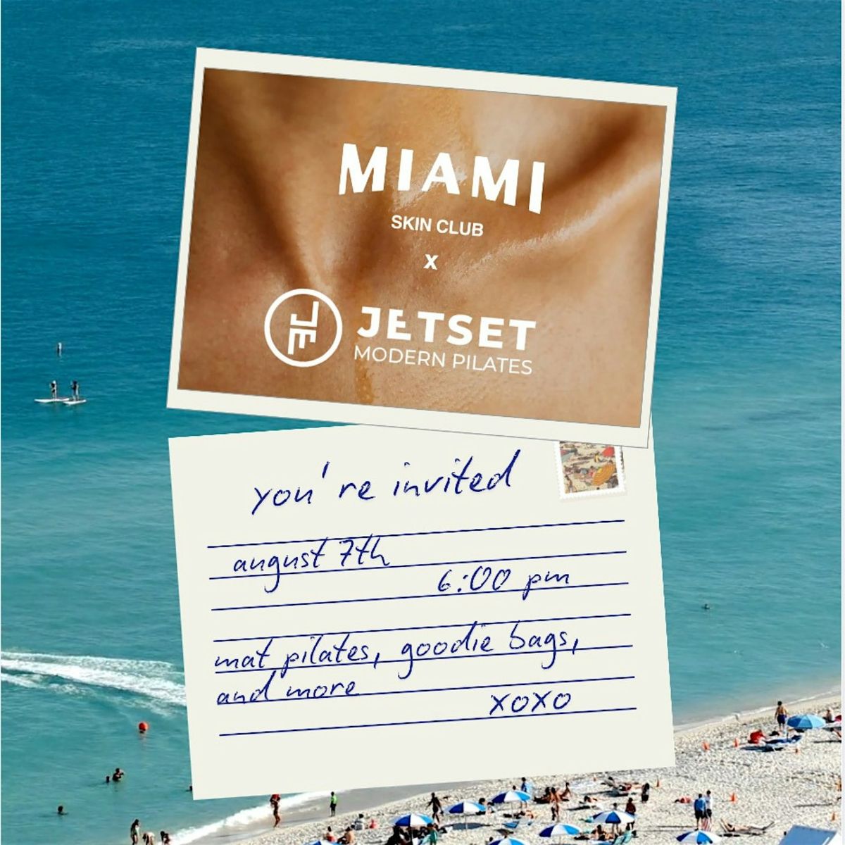 JETSET Pilates On the Mat X Miami Skin Club, 7 August | Event in Miami | AllEvents