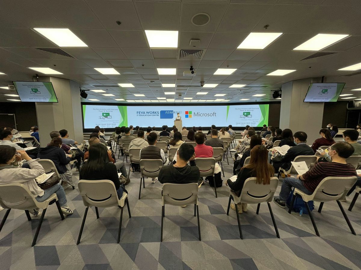 免費 - Big Data Analytics with Excel Workshop (Cantonese Speaker), 21 October | Event in Kowloon Tong | AllEvents