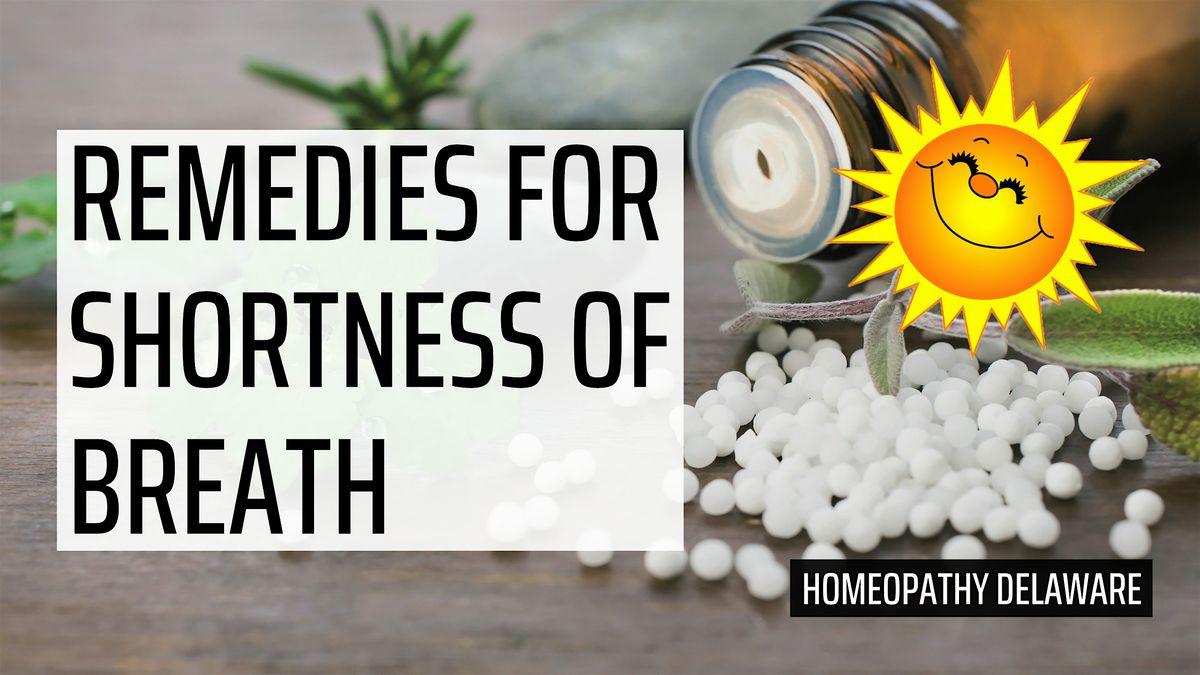 What's Causing Your Shortness of Breath & How to Remedy It, 7 April | Event in Bear | AllEvents