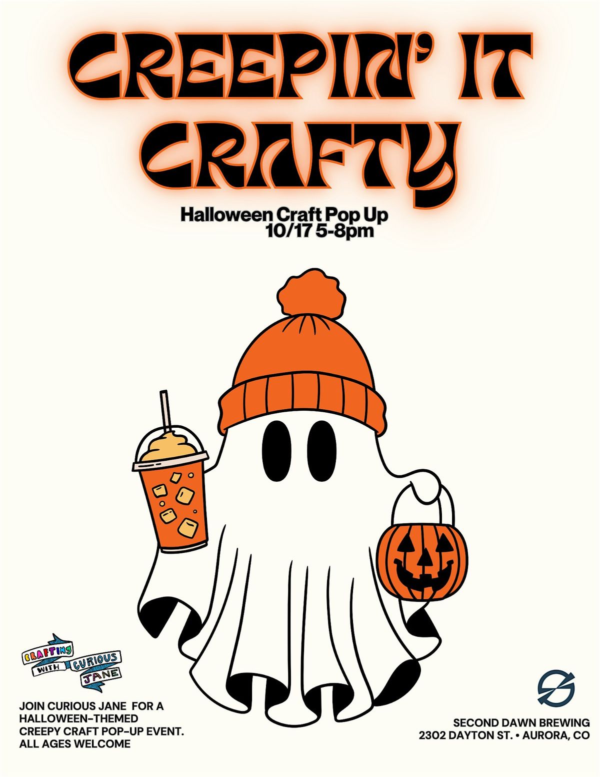 Creepin' It Crafty: Halloween Pop-Up, 17 October | Event in Aurora | AllEvents