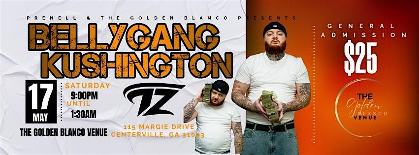 Belly Gang Kushington Performing Live The Golden Blanco Venue
