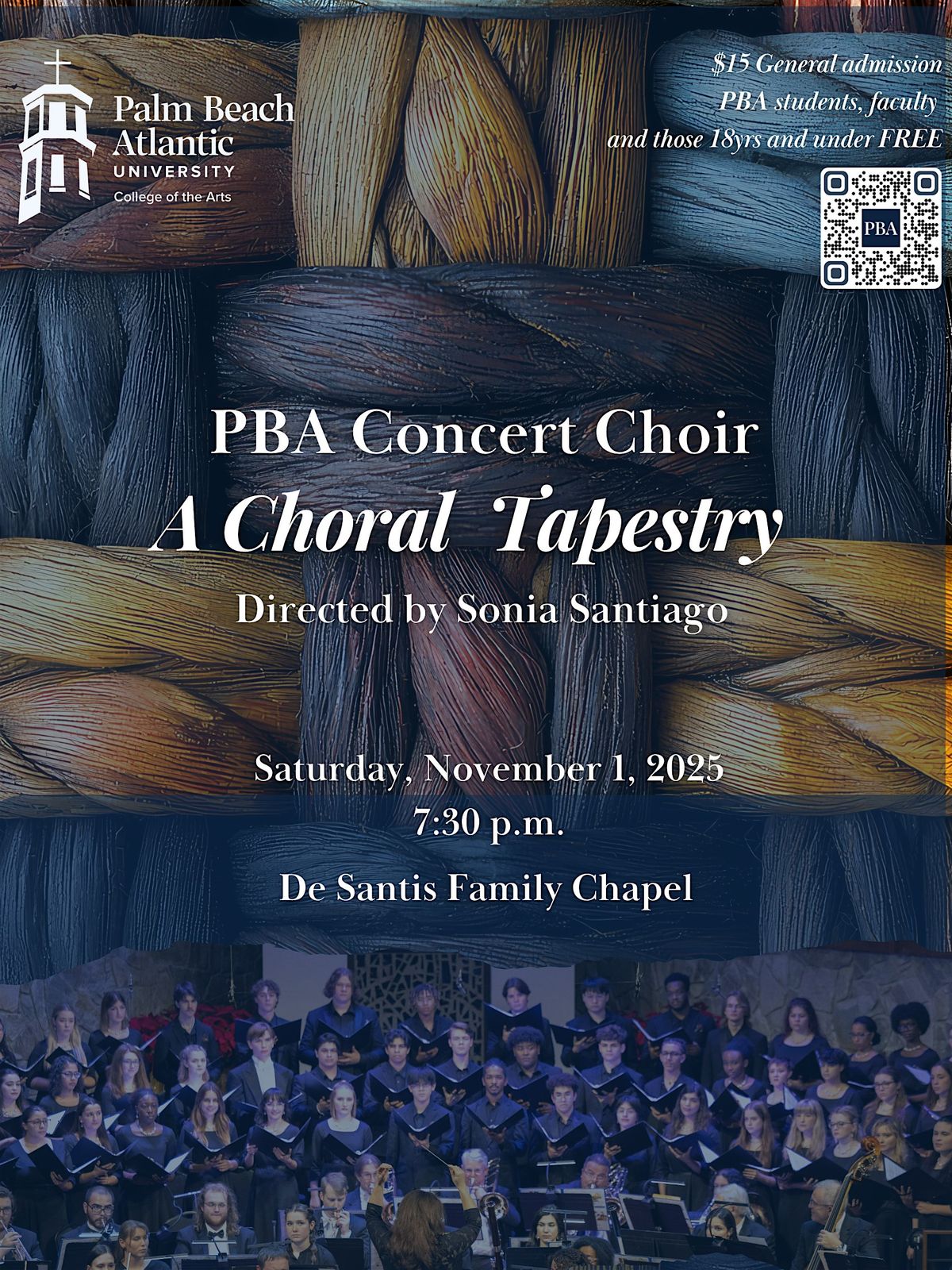 PBA Concert Choir: A Choral Tapestry, 1 November | Event in West Palm Beach | AllEvents