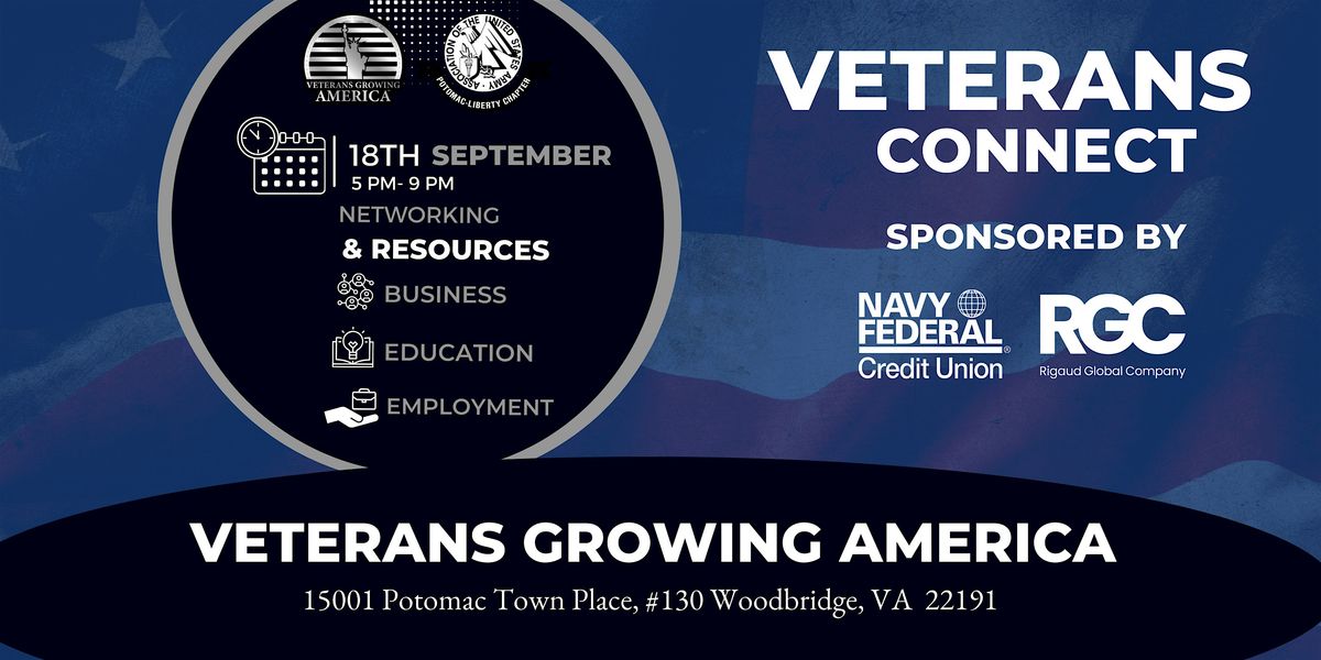 Veterans Connect Networking, 18 September | Event in Woodbridge | AllEvents
