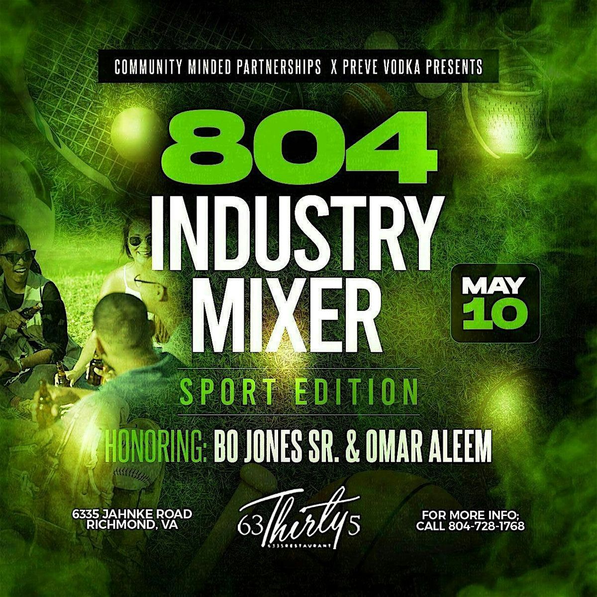804 Industry Mixer - Sport Edition, 10 May | Event in Richmond | AllEvents