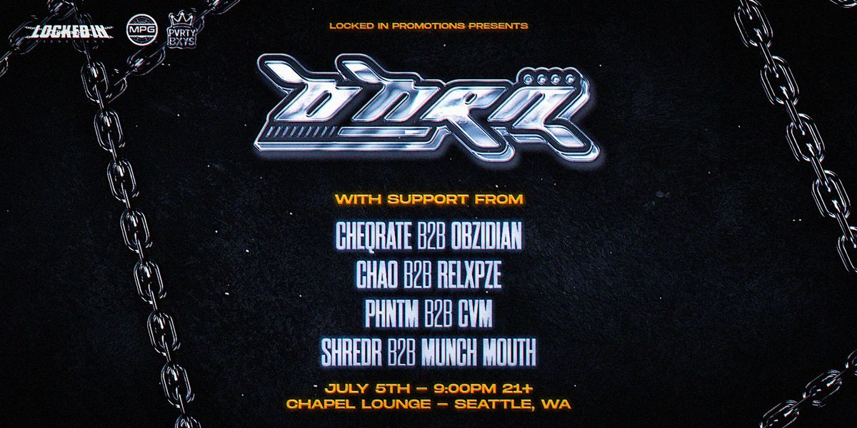 LOCKED IN PRESENTS: OHRA, 5 July | Event in Seattle | AllEvents