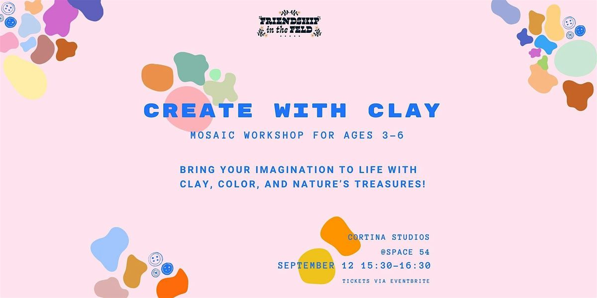 Create With Clay: Mosaic Workshop for Kids Ages 3-6, 12 September | Event in Berlin | AllEvents