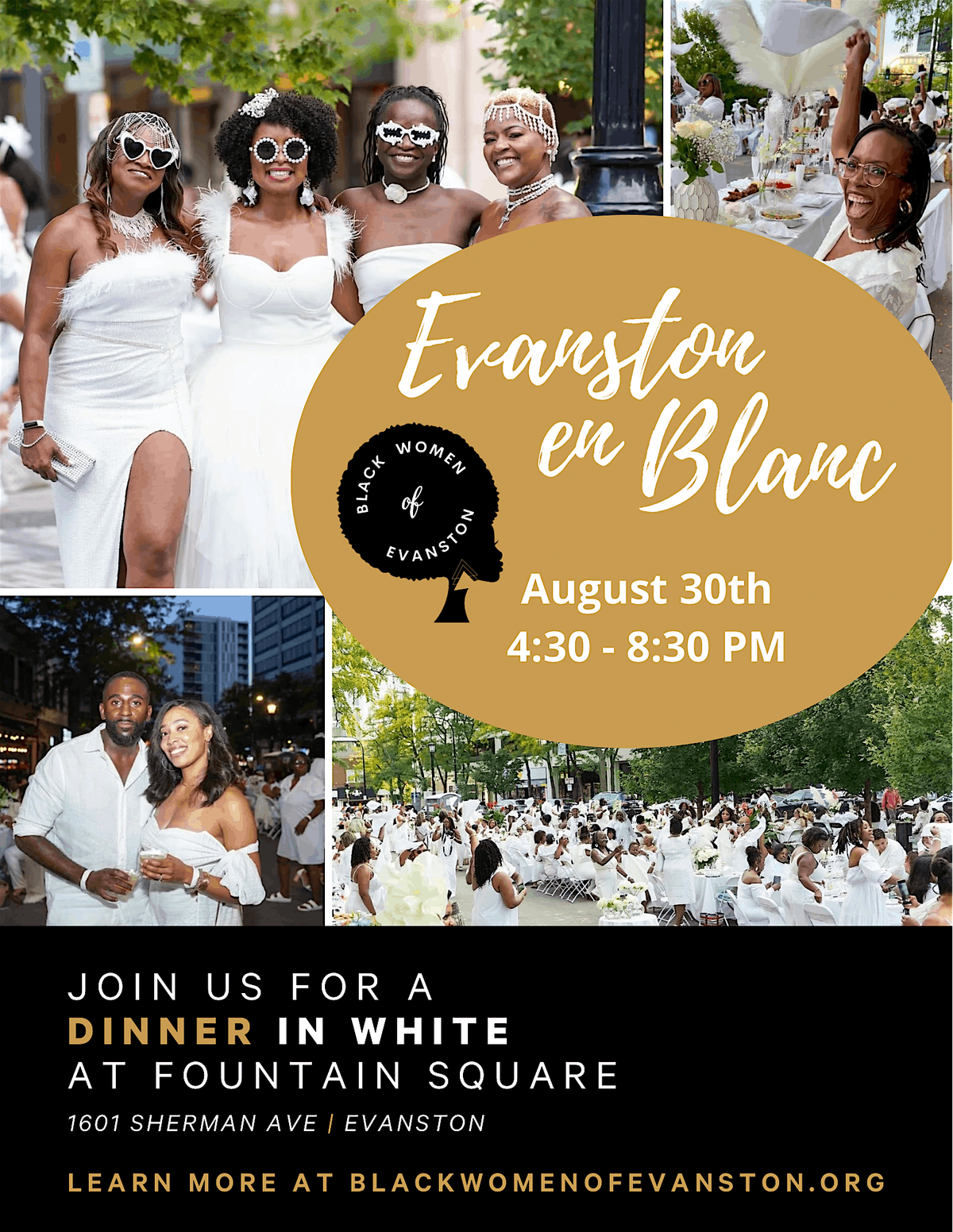 Evanston en Blanc, 30 August | Event in Evanston | AllEvents