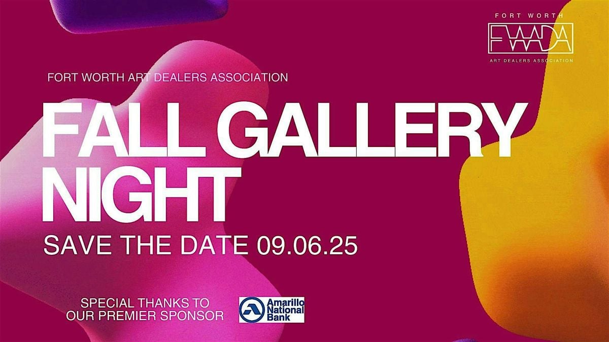 Fall Gallery Night + Open Studios @ 1226 Studios, 6 September | Event in Fort Worth | AllEvents