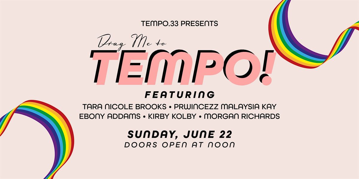Drag Me to Tempo, 22 June | Event in Wilmington | AllEvents