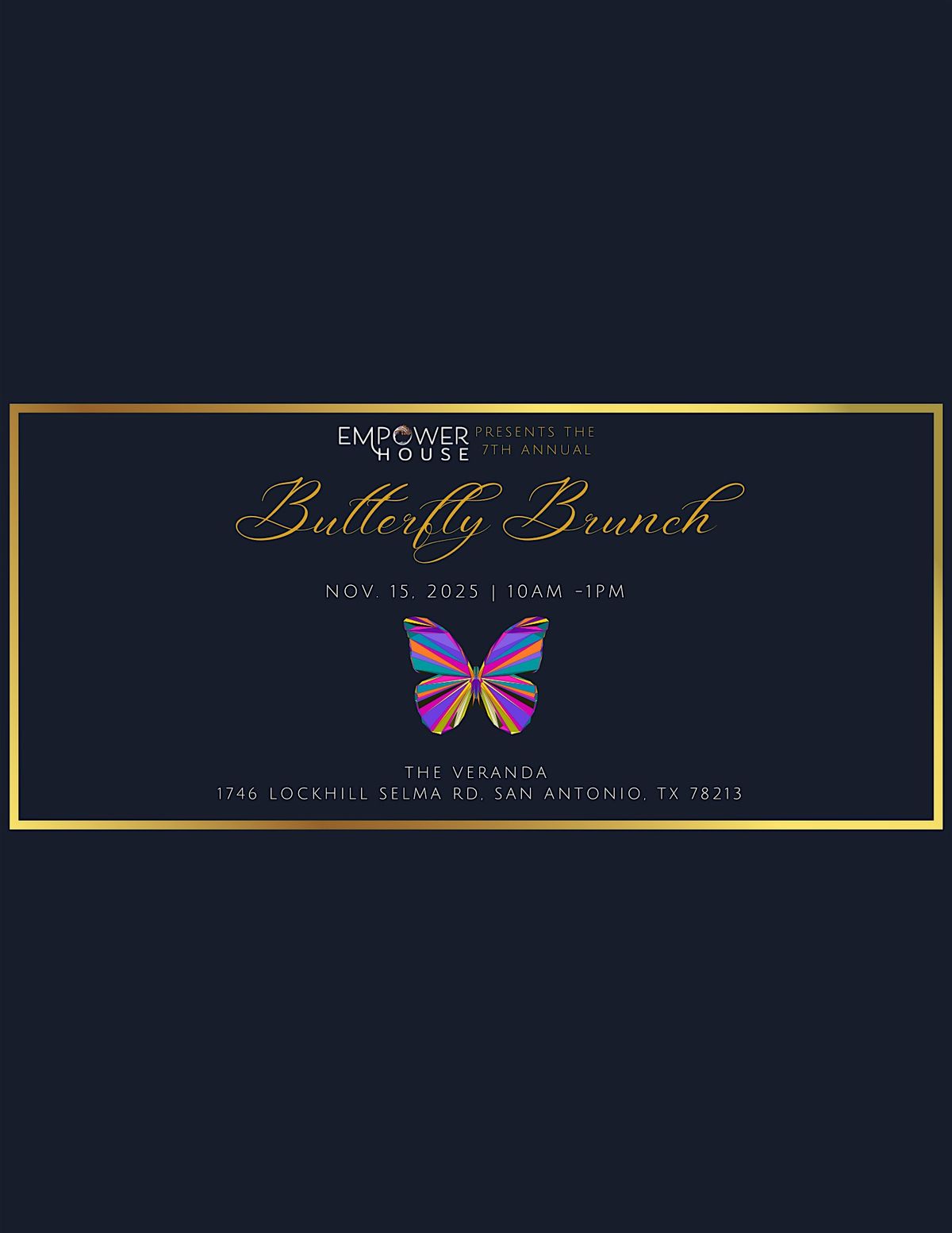 7th Annual Butterfly Brunch, 15 November | Event in San Antonio | AllEvents